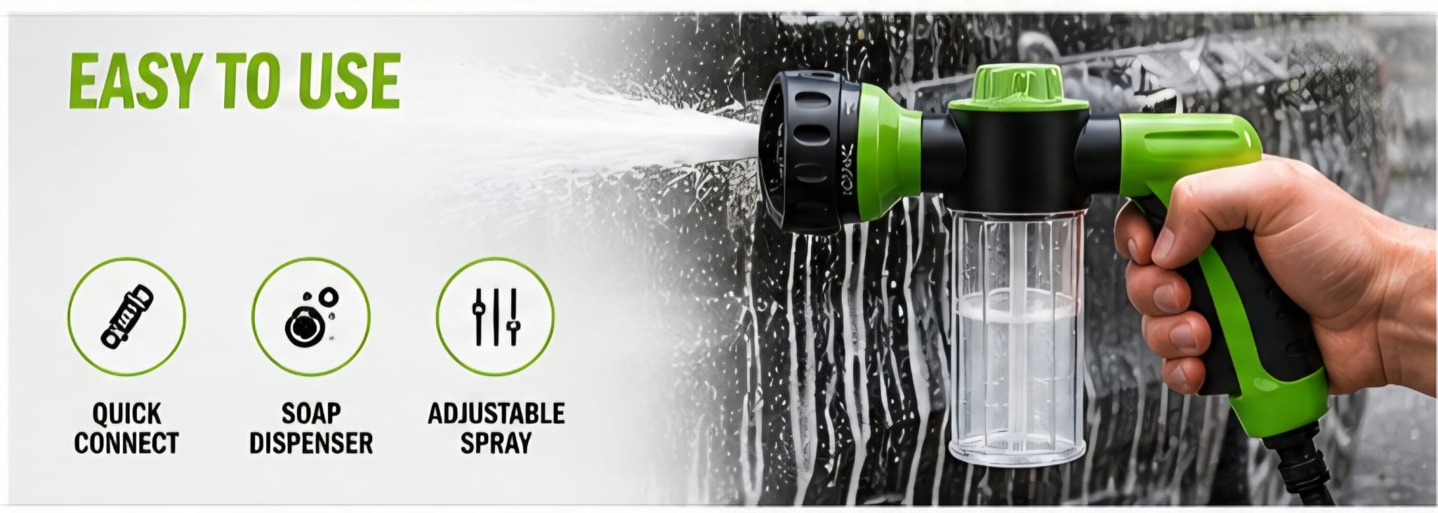 Multi-Purpose Foam Spray Gun